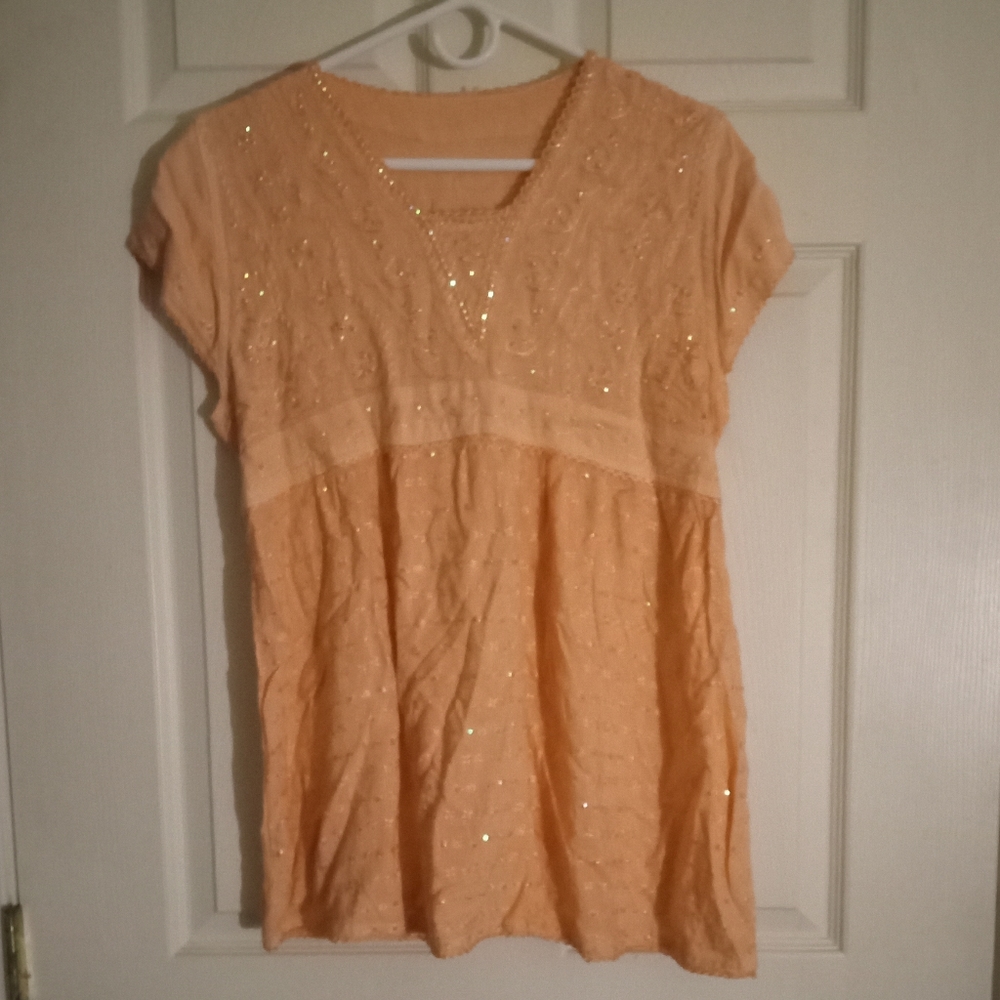 - ** Sequined Boho Blouse- Much Like Loveshackfan… - image 2